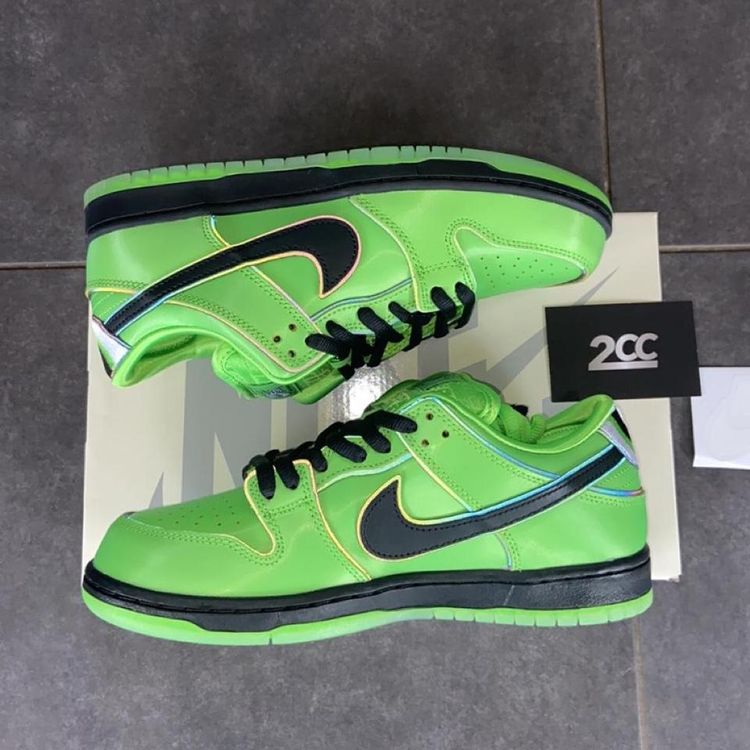 - Nike SB Dunk Low The PowerPuff Girls Buttercup image 2