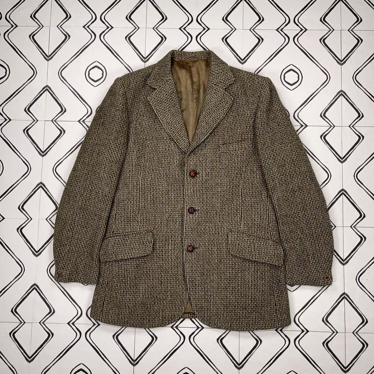Vintage Dunn Co. Harris Tweed Blazer Jacket