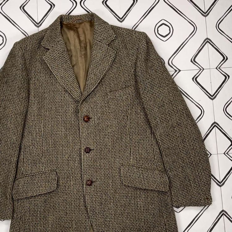 Vintage Dunn Co. Harris Tweed Blazer Jacket 2