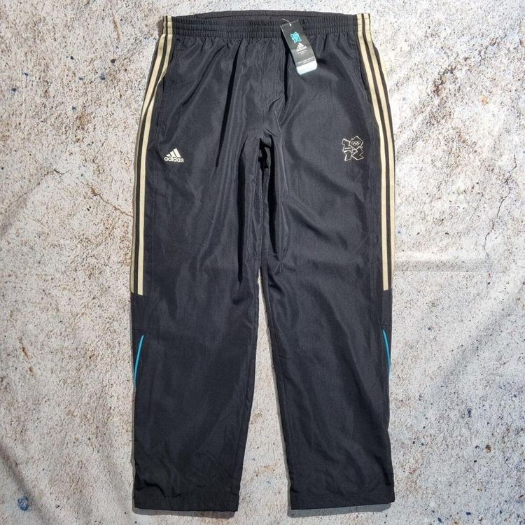 Adidas TRACK PANTS OLYMPICS 2012 NEW CLIMACOOL - Black - Size XL 2