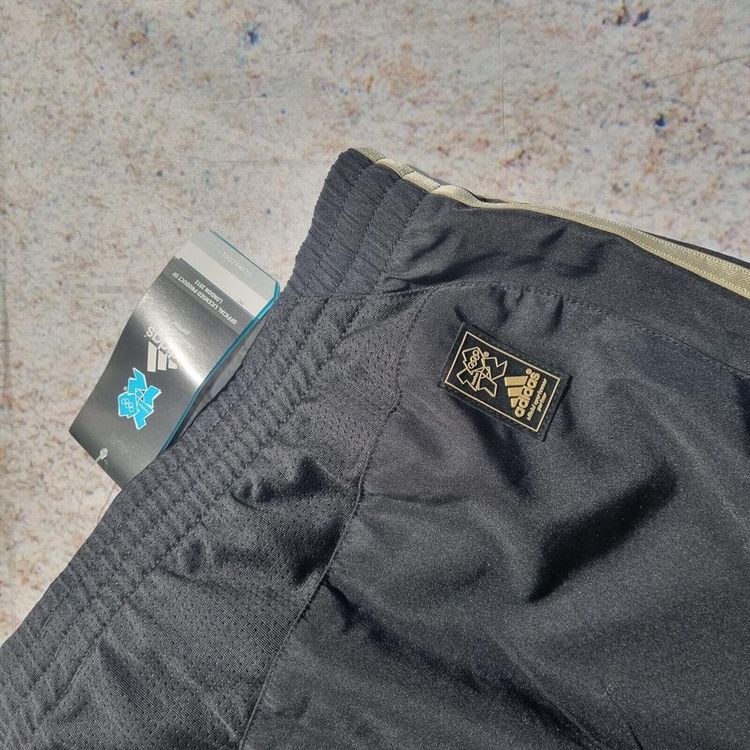 Adidas TRACK PANTS OLYMPICS 2012 NEW CLIMACOOL - Black - Size XL 6