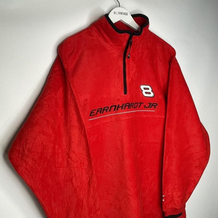 Vintage NASCAR Earnhardt Jr Fleece quarter zip! Rare hard to find. Amazing condition for age. 3