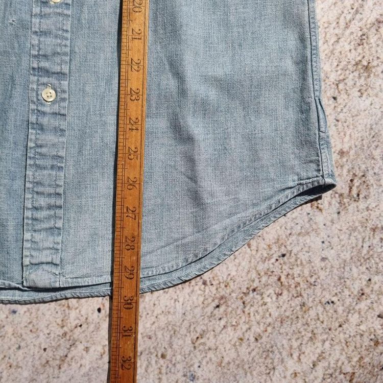 Ralph Lauren OXFORD SHIRT DENIM STYLE  - Blue - Size S 5