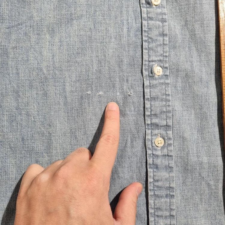 Ralph Lauren OXFORD SHIRT DENIM STYLE - Blue - Size S 6