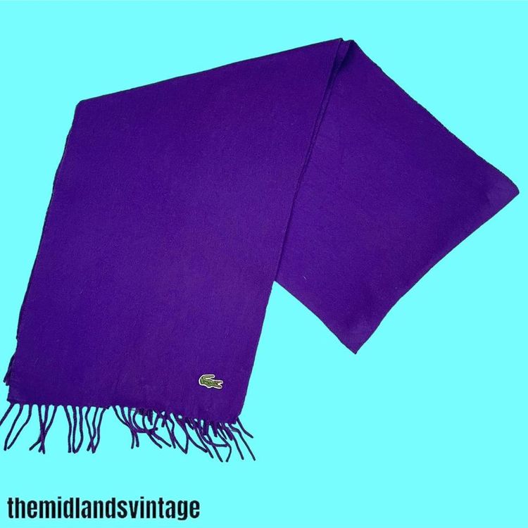 Vintage lacoste scarf image 1