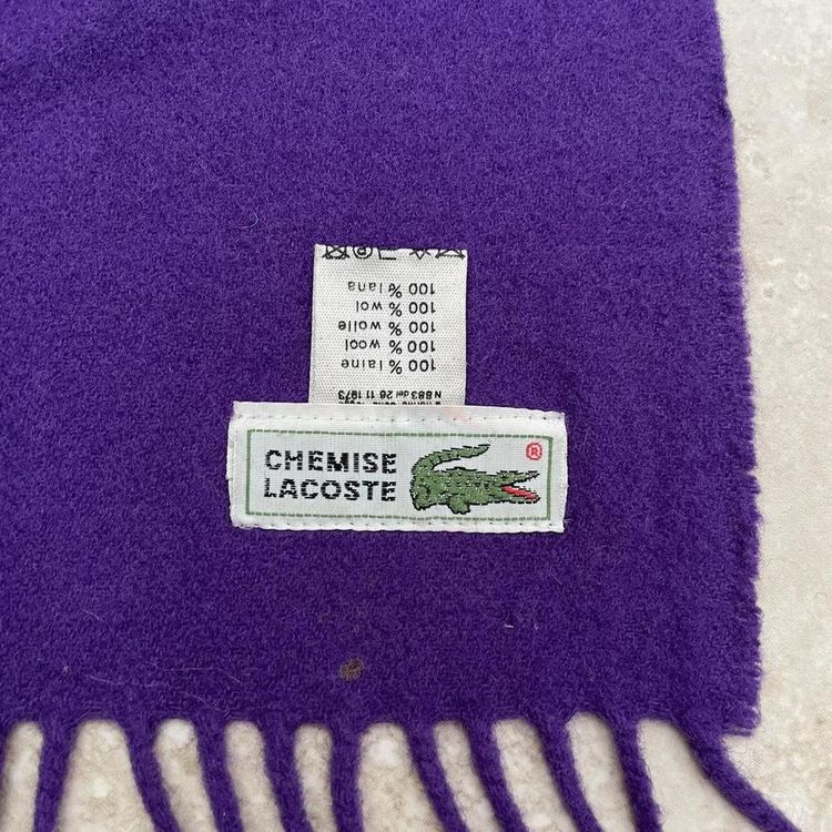 Vintage lacoste scarf image 6