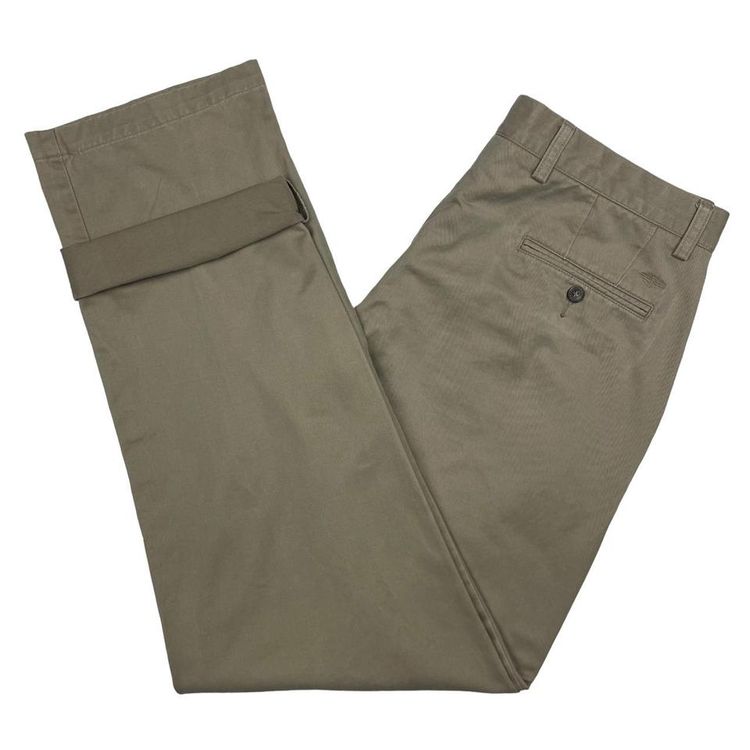 DOCKERS D4 Relaxed Straight Fit Zip Fly Trousers W36" L34" image 1