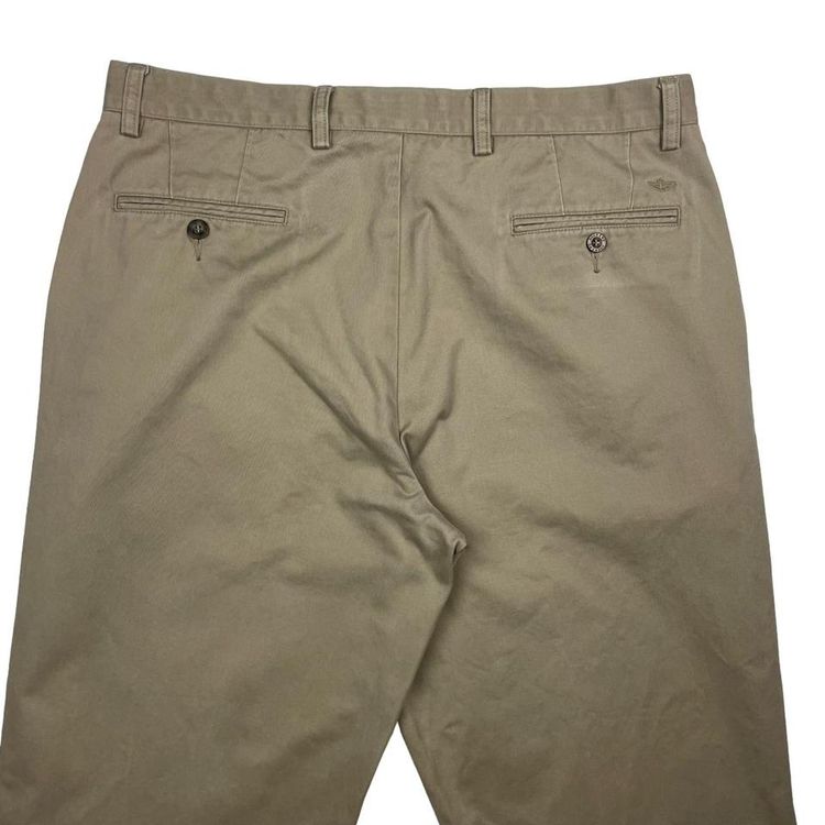 DOCKERS D4 Relaxed Straight Fit Zip Fly Trousers W36" L34" image 7