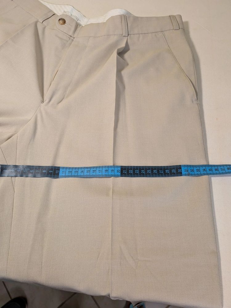 Abito Uomo 3 pezzi Travel master giacca, gilet e pantalone beige sabbia tg54 imagen 6