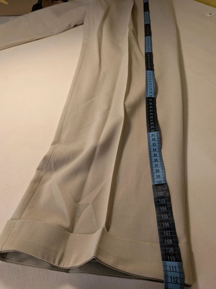Abito Uomo 3 pezzi Travel master giacca, gilet e pantalone beige sabbia tg54 imagen 5