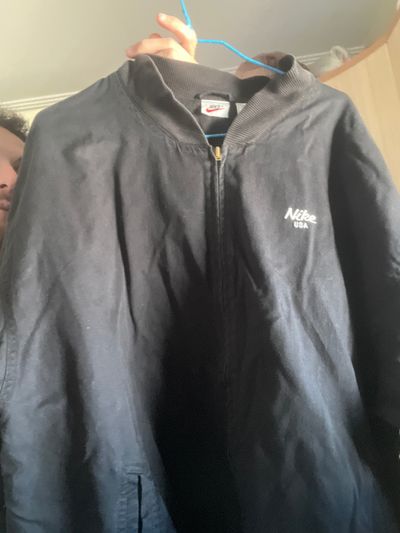 Nike Black Zip-Up Jacket