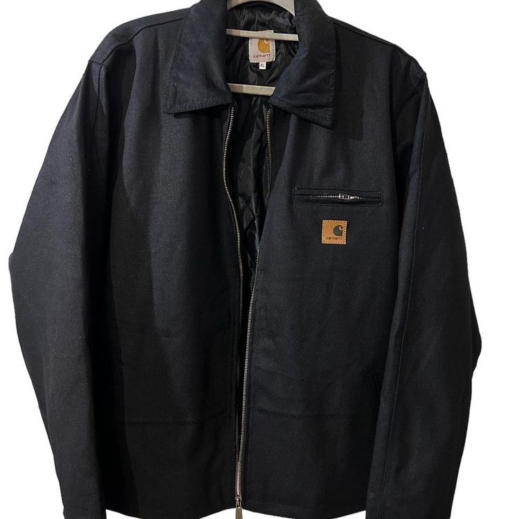Carhartt Reworked Carhartt Harrington Jacket black. Brand new, never worn. Fits Large & Extra Large product image
