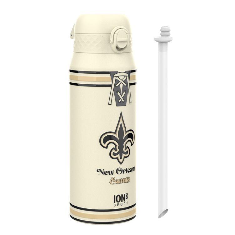 NFL NFL x ION8 Insulated Steel Water Bottle, NFL Saints, 750ml (24oz) product image