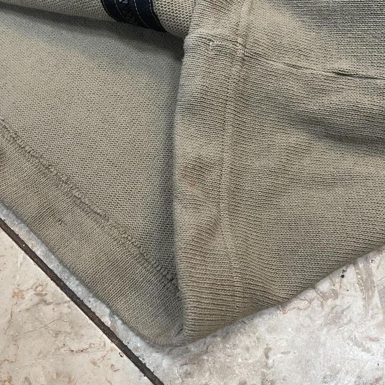 Vintage 2000s Stone Island Brown Zip Up Hoodie image 6