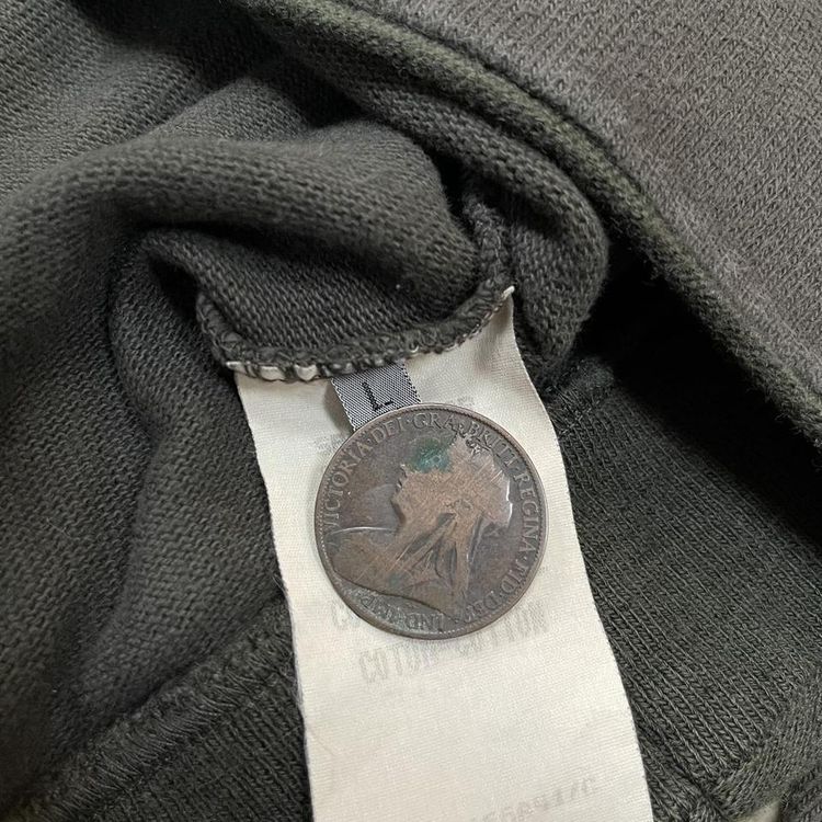 Vintage 90s Stone Island Khaki Turtleneck Jumper image 3