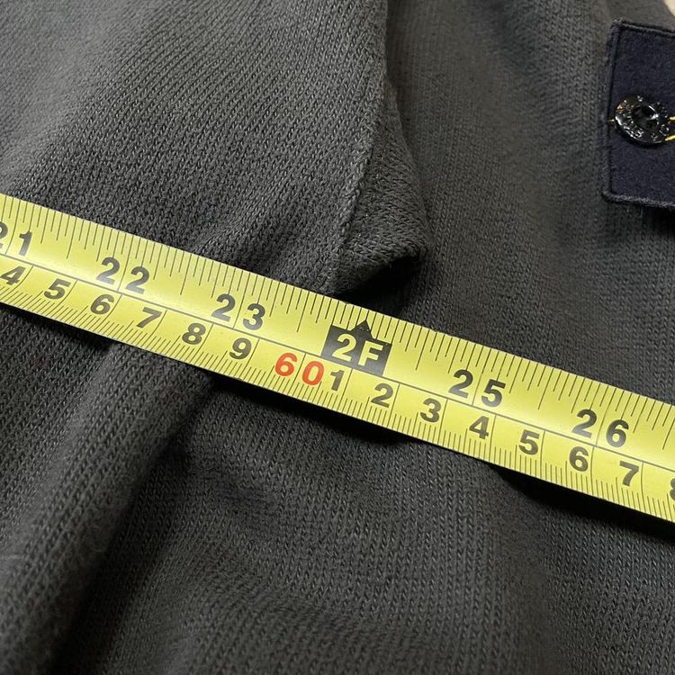 Vintage 90s Stone Island Khaki Turtleneck Jumper image 5