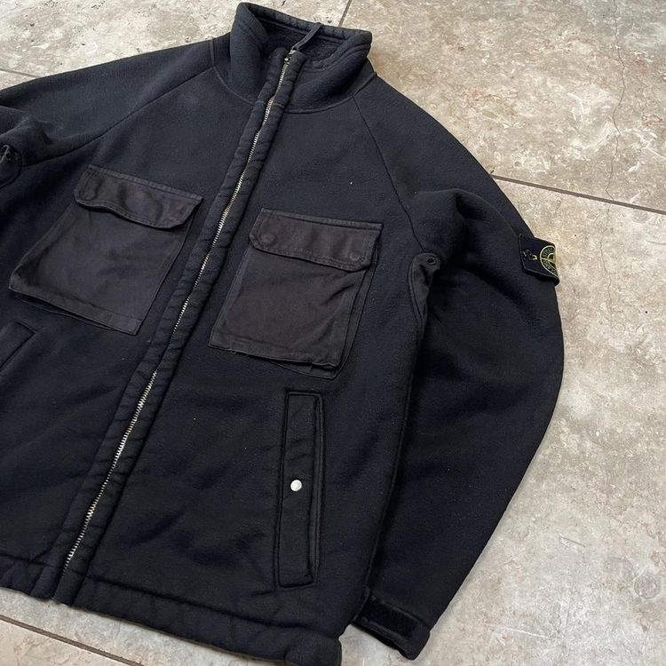 1999 Stone Island A/W Multi Pocket Fleece Lined Jacket image 3