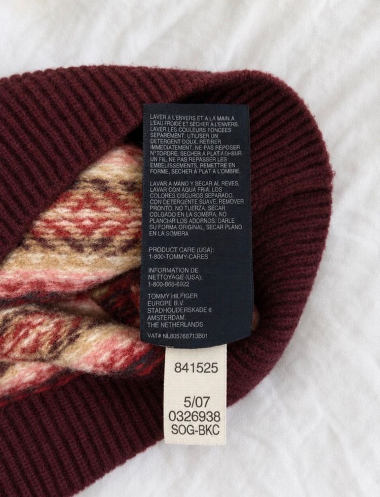 Tommy Hilfiger Sleeveless Knit Vest 100% lambswool image 6