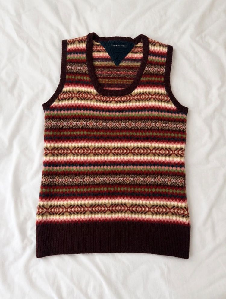Tommy Hilfiger Tommy Hilfiger Sleeveless Knit Vest 100% lambswool product image
