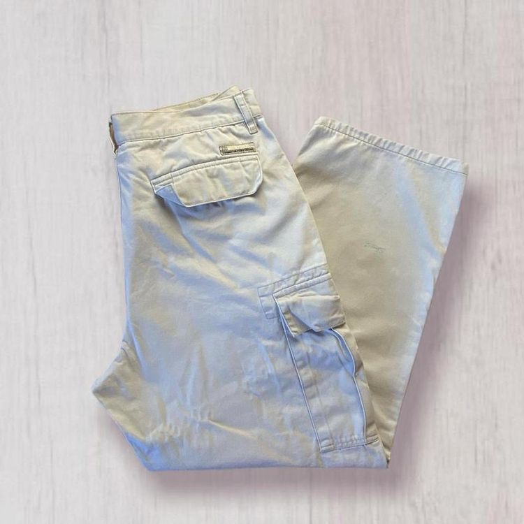 90s Cream Hilfiger Cargos 1