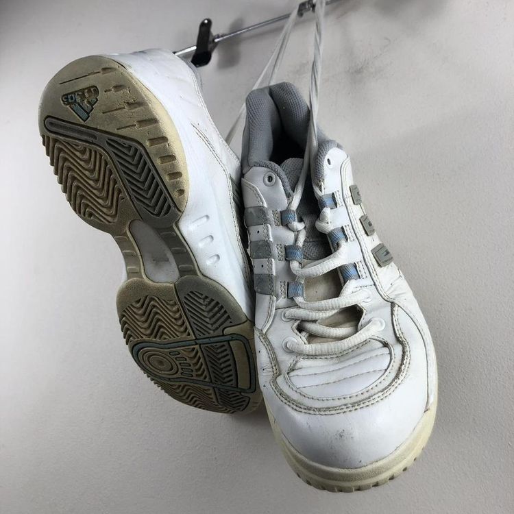 White adidas trainers image 5