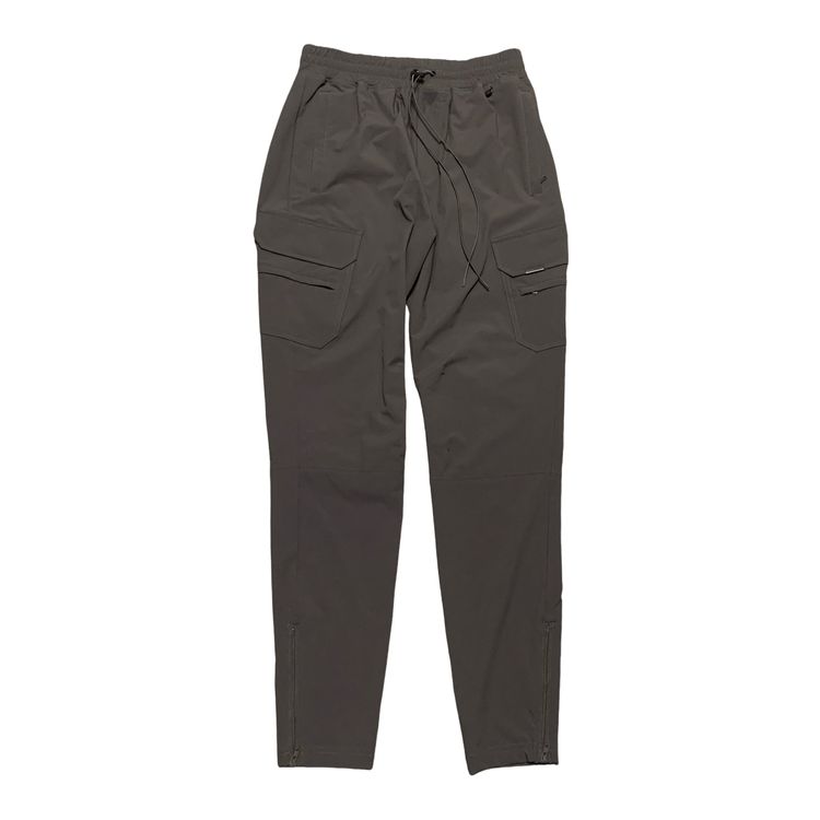 Represent Medium 247 Track Pants Bottoms Grey Zip Cargos