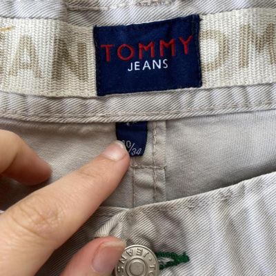90s Cream Hilfiger Trousers 4