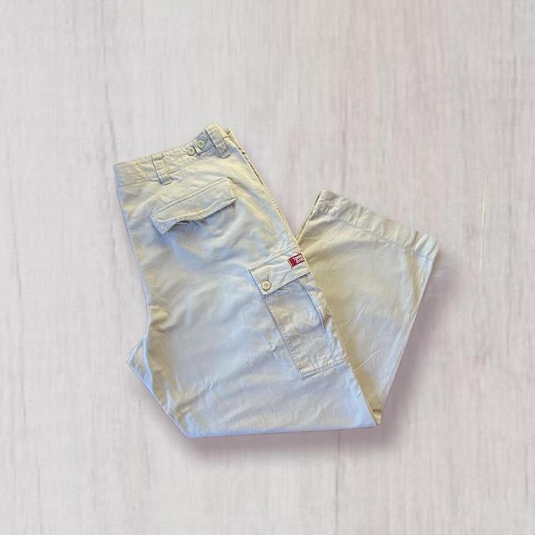 90s Cream Hilfiger Cargos image 1