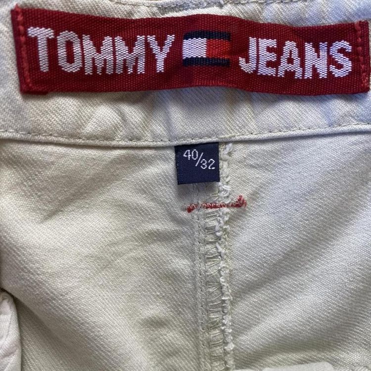 90s Cream Hilfiger Cargos image 4