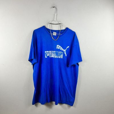 2000s Blue Puma T shirt 2