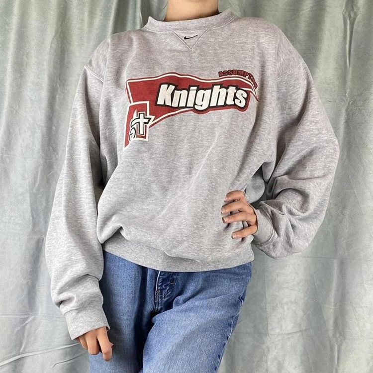 90s Grey Nike sweatshirt