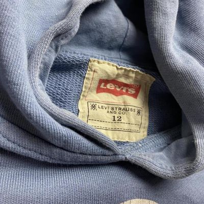 Blue Vintage Levis Hoodie 4