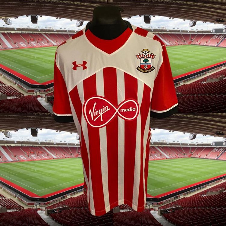 SOUTHAMPTON 2016-17 HOME FOOTBALL SHIRT