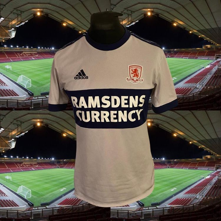 MIDDLESBROUGH 2017-18 AWAY FOOTBALL SHIRT