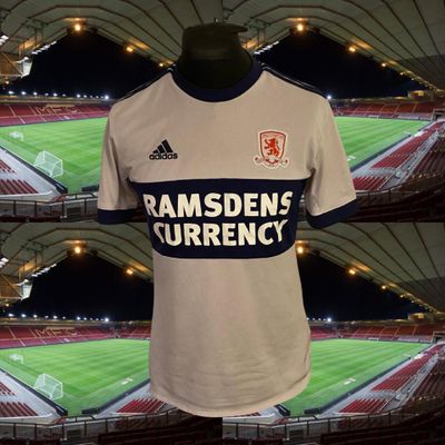 MIDDLESBROUGH 2017-18 AWAY FOOTBALL SHIRT