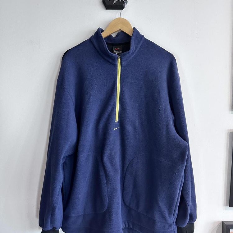 Vintage Nike centre swoosh quarter zip fleece image 1