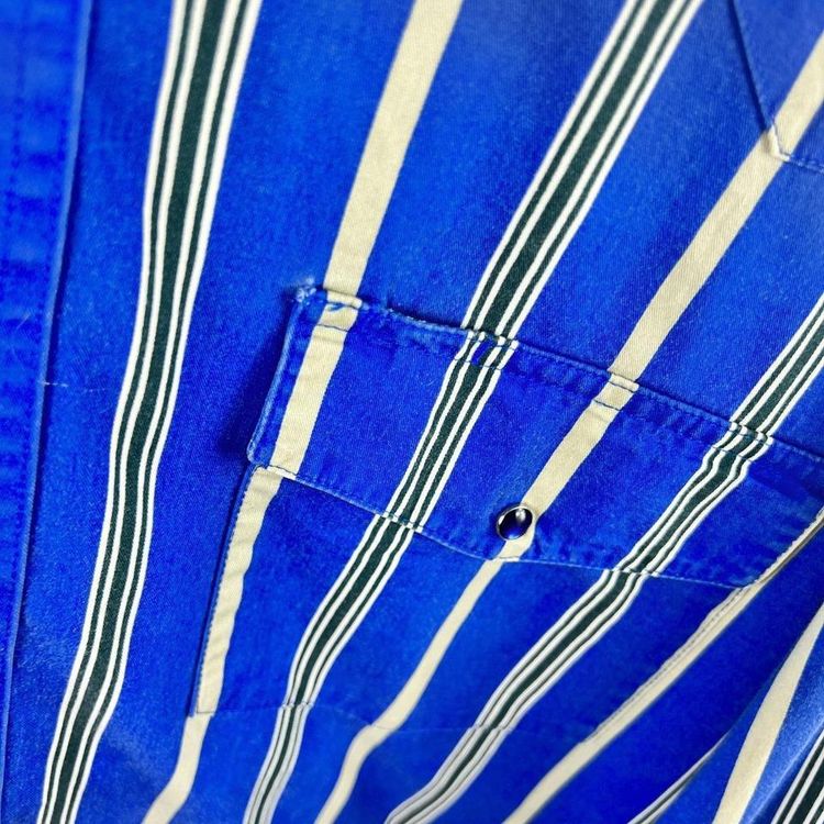 Vintage blue wrangler shirt image 4