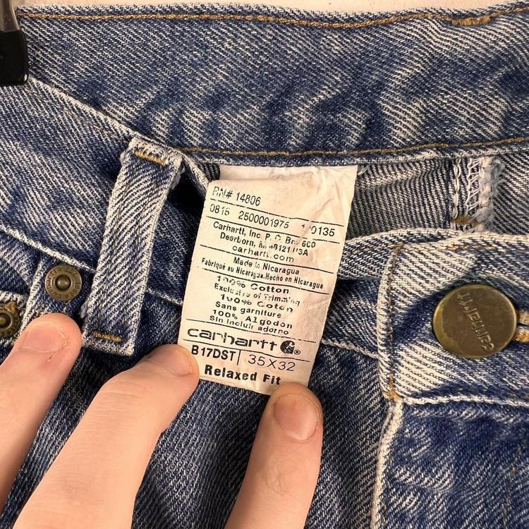 Denim carhartt jeans image 8