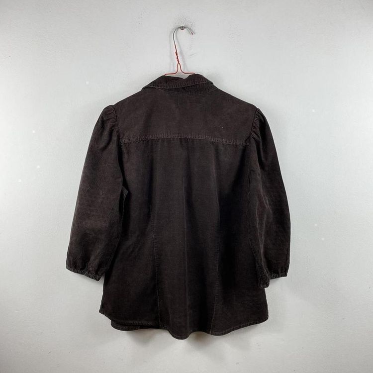 Womens Brown Corduroy Shirt 5
