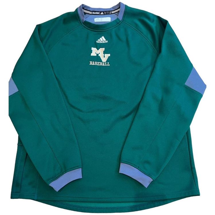 MV Baseball American sports Adidas Sweatshirt green Large