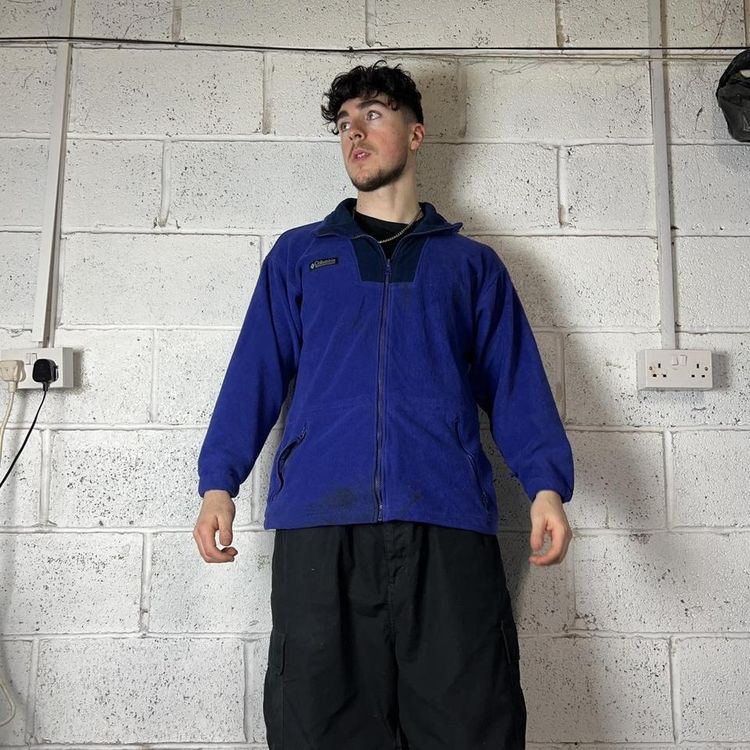 Vintage Columbia Workwear Tactical Fleece Jacket 5