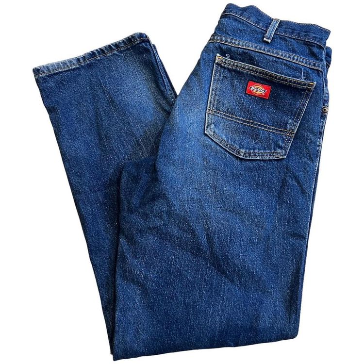 Vintage Dickies blue jeans trousers  - size 34x32