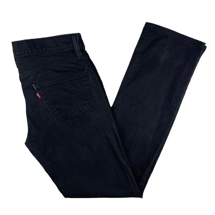 Vintage Levis 512 Slim Fit Jeans Black W30L32 image 1