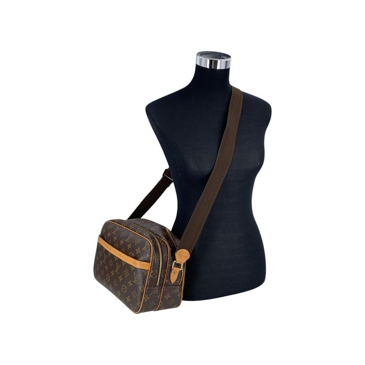Louis Vuitton Cloth Crossbody Bag Reporter image 2
