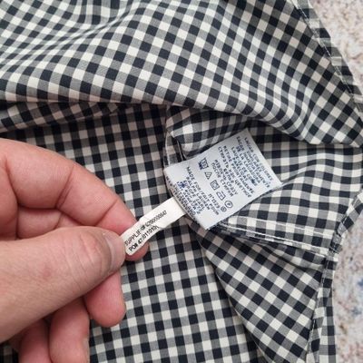 Polo Golf Ralph Lauren OXFORD SHIRT NON IRON CHECK - Black - Size XL 8