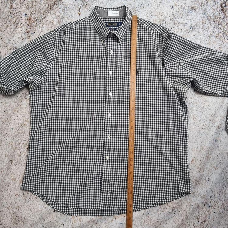 Polo Golf Ralph Lauren OXFORD SHIRT NON IRON CHECK - Black - Size XL 7