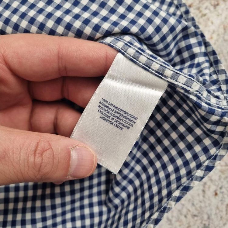 Ralph Lauren OXFORD SHIRT YOUTH SIZE CHECK - Blue - Size L 6