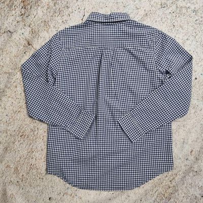 Ralph Lauren OXFORD SHIRT YOUTH SIZE CHECK - Blue - Size L 7