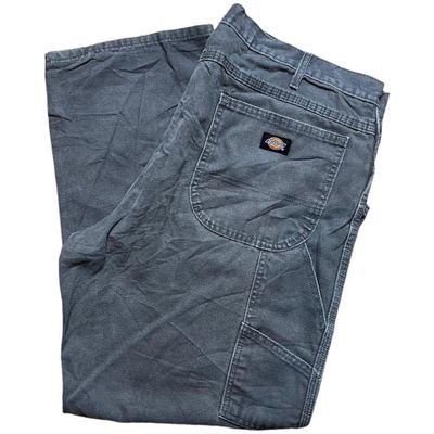 Vintage dickies carpenter style grey pants - size 40x30