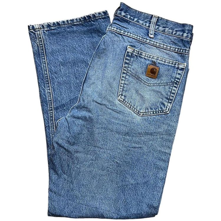 Vintage Carhartt blue fit jeans pants - size 38x34